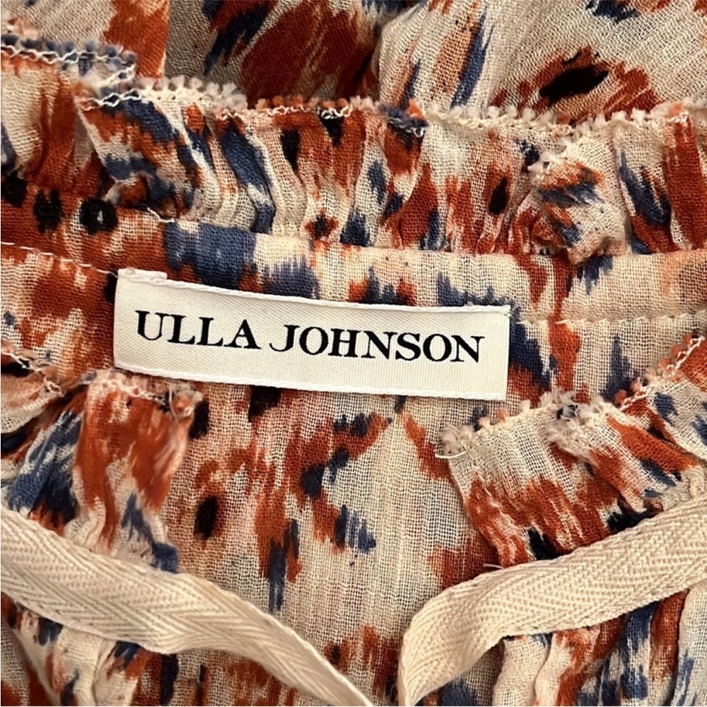 Ulla Johnson Jeanne Blouse in Pearl - Picture 6 of 7